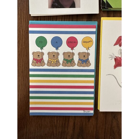 Lot Of 45 Mixed GRADUATION Greeting Cards And Envelopes 8 Designs - Picture 8 of 9